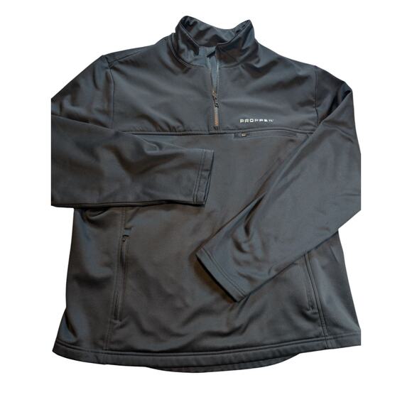 Propper Kinetic Men L Quarter Zip Pullover Zip Pockets Pouches Stretch Tactical - Picture 1 of 7